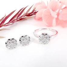 將圖片載入圖庫檢視器 18K白金鑽石耳環
