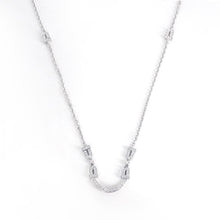 將圖片載入圖庫檢視器 18K白金鑽石頸鍊
