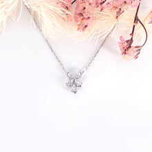 將圖片載入圖庫檢視器 18K白金鑽石頸鍊
