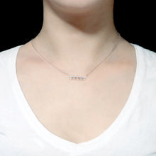 將圖片載入圖庫檢視器 18K白金鑽石頸鍊
